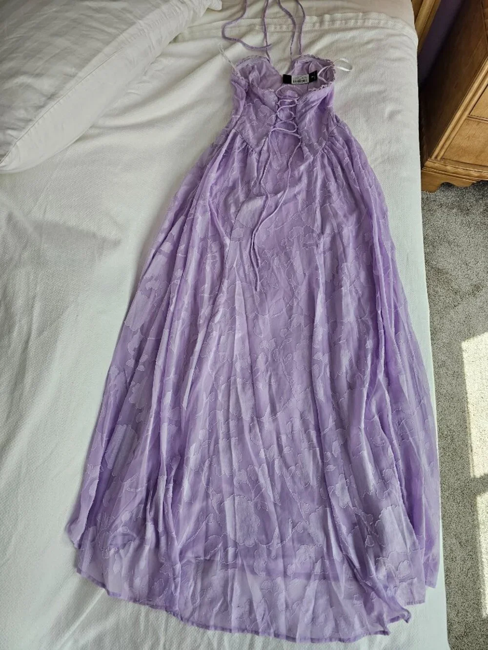 Lavender Lulus Sedona Lace Dress - Picture 5 of 11